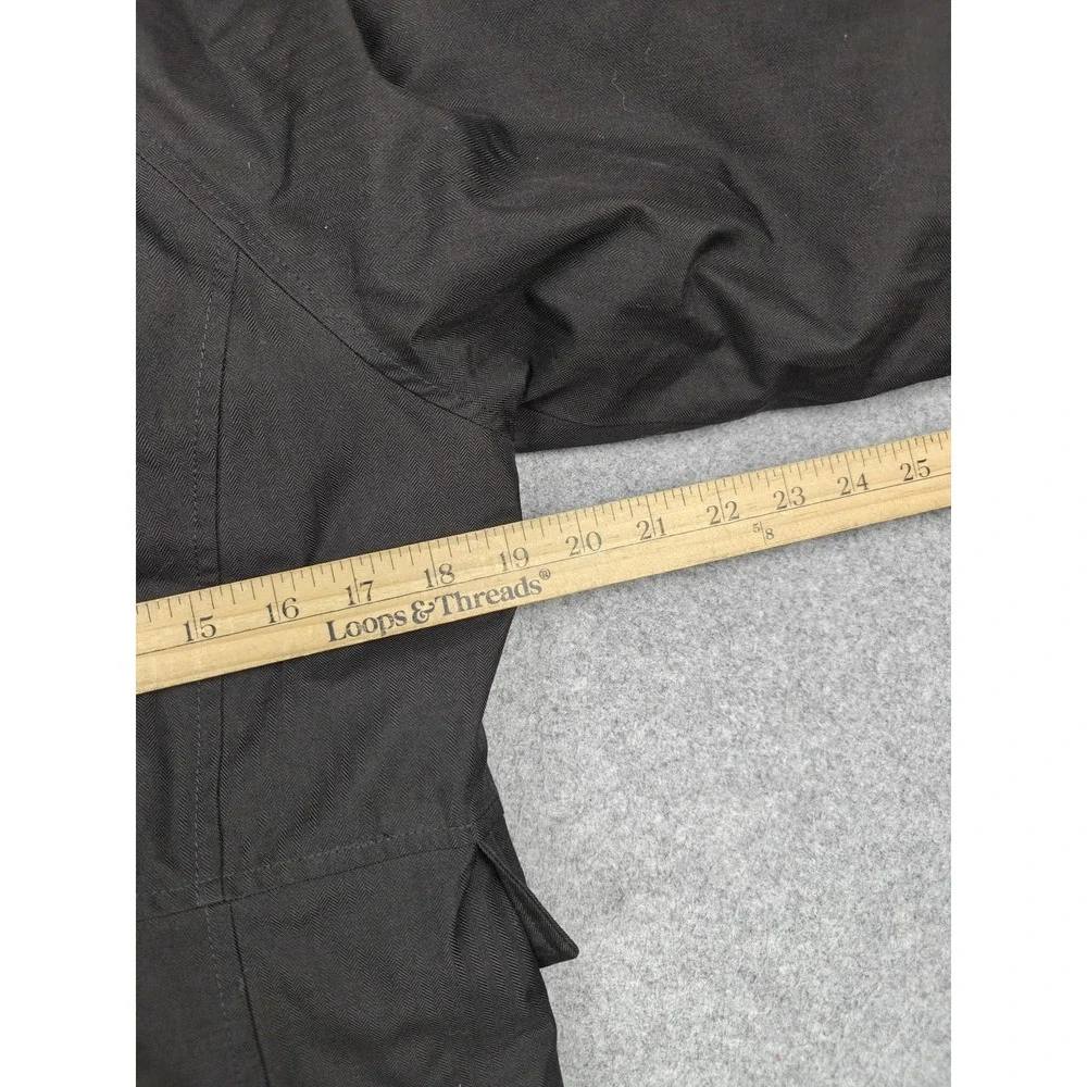 The North Face Coat Girls Large 14/16 Black DryVent 550 Parka Hooded Waterproof